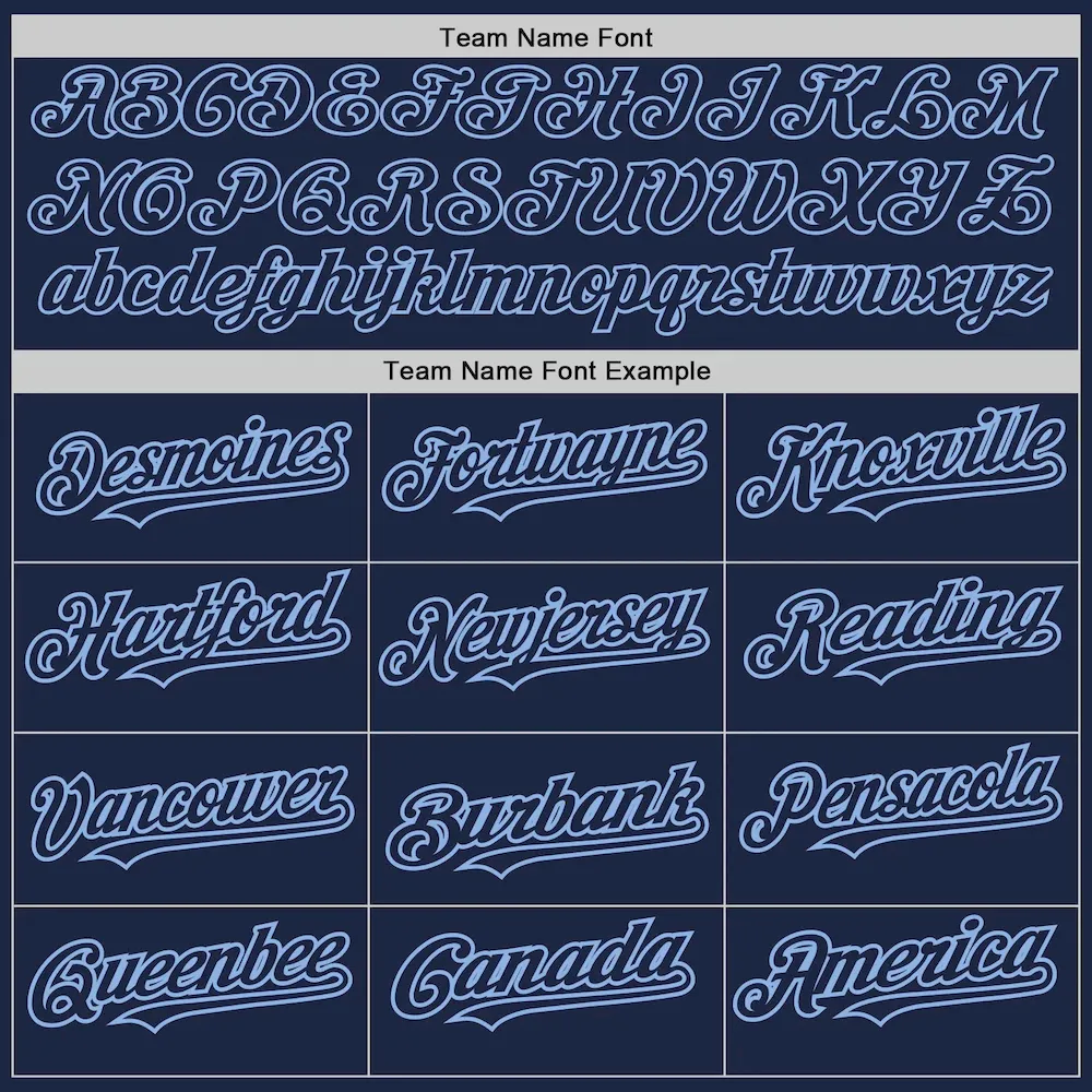 Custom Navy Light Blue 3D Pattern Design Abstract Splatter Grunge Art Authentic Baseball Jersey - Image 4