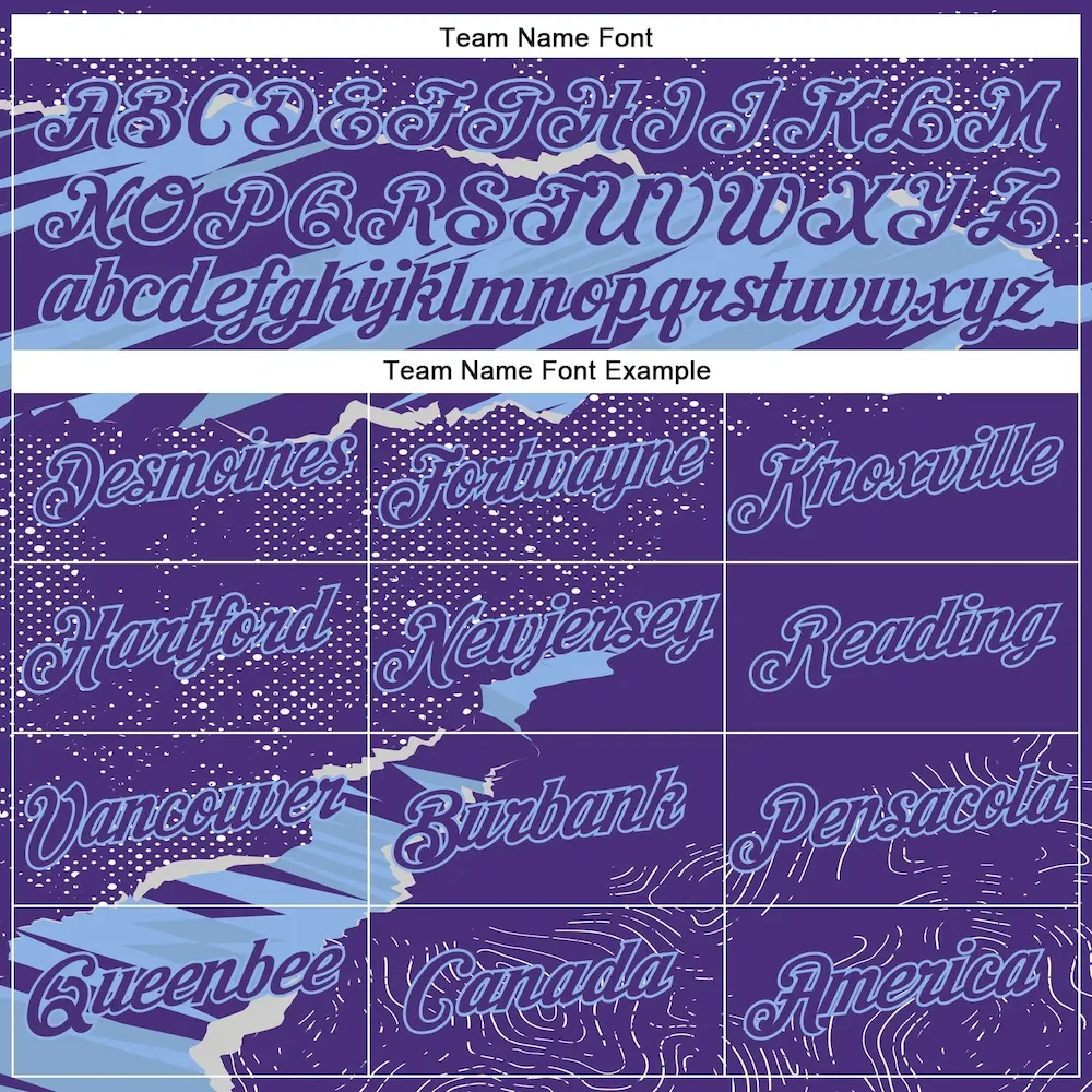 Custom Stitched Purple Light Blue 3D Pattern Design Torn Paper Style Sports Pullover Sweatshirt Hoodie - Image 3