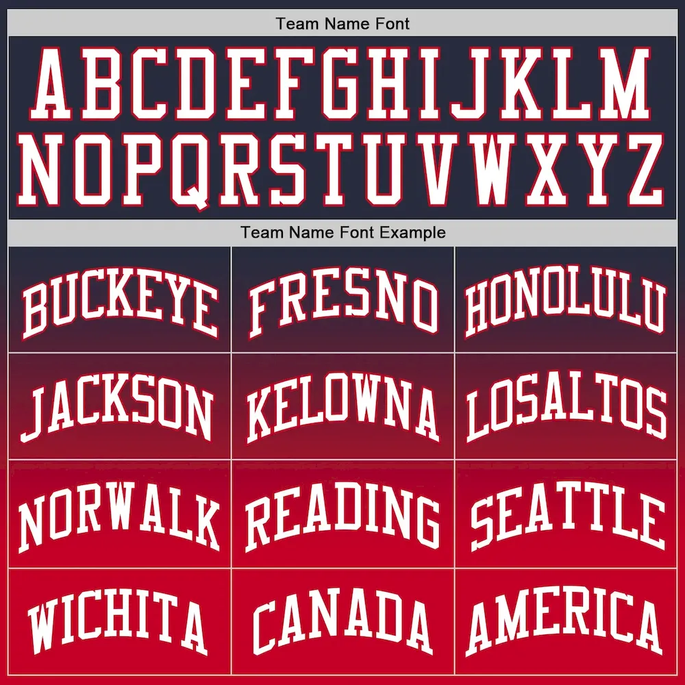 Custom Navy White-Red Authentic Fade Fashion Basketball Jersey - Image 4