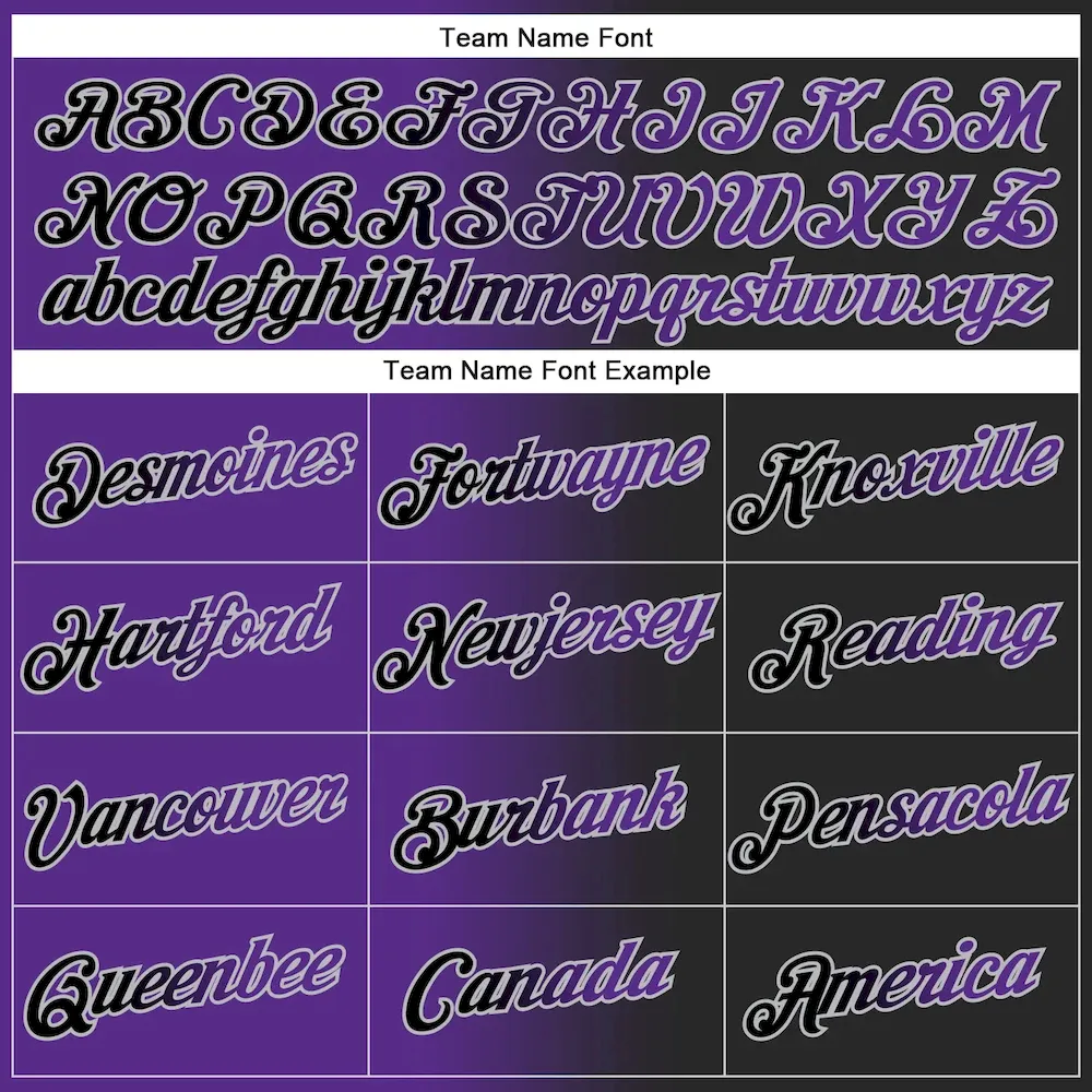 Custom Stitched Black Purple-Gray Gradient Fashion Sports Pullover Sweatshirt Hoodie - Image 3