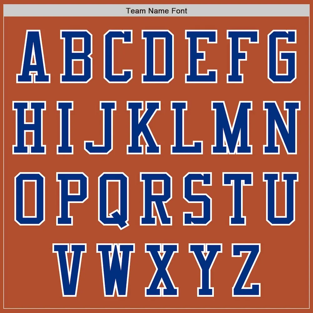 Custom Texas Orange Royal-White Bomber Varsity Letterman Two Tone Zipper Jacket - Image 4