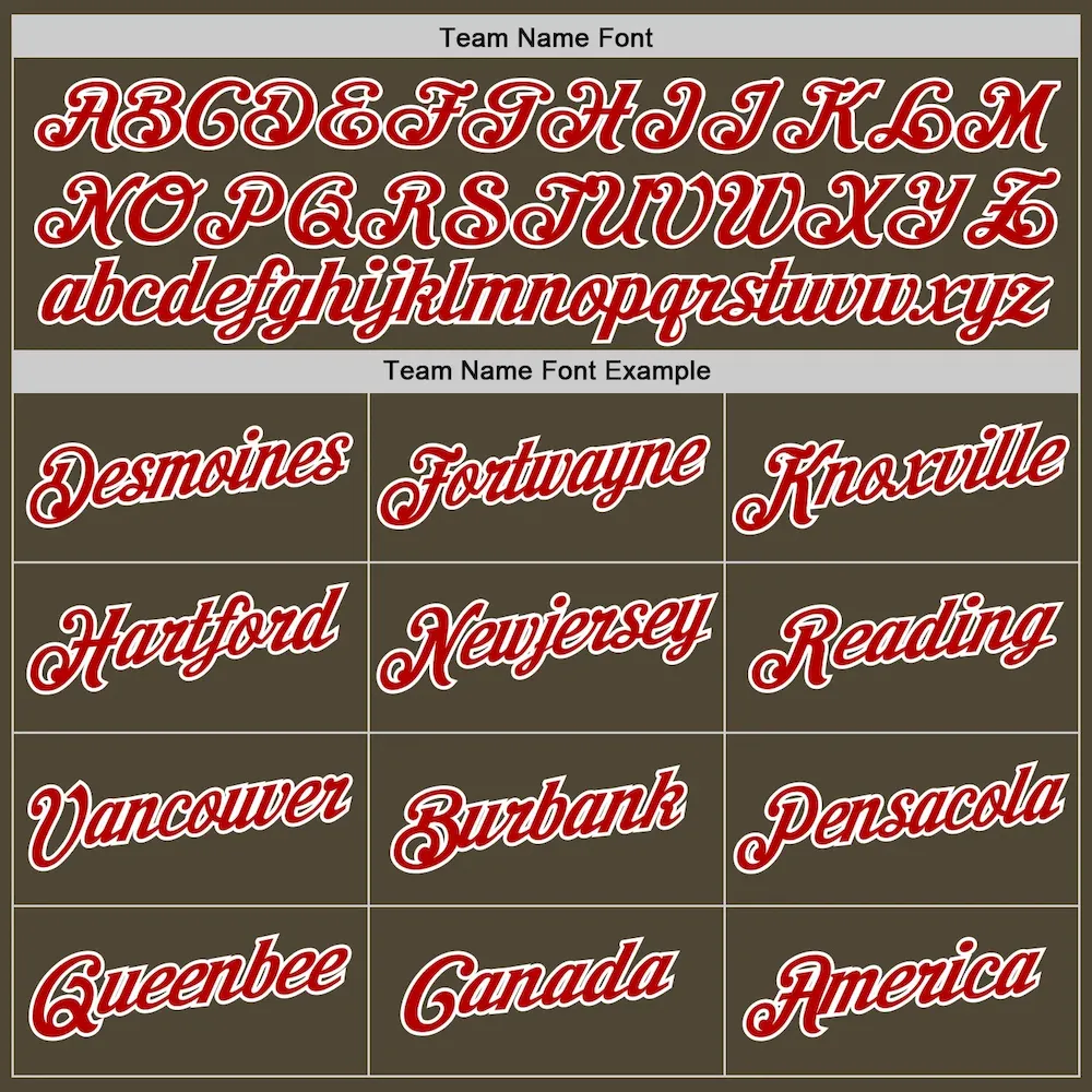 Custom Olive Red-White Authentic Throwback Salute To Service Basketball Jersey - Image 5