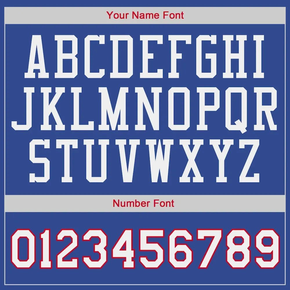 Custom Royal White-Red Authentic Throwback Basketball Jersey - Image 3